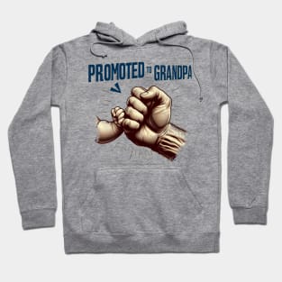 Promoted To Grandpa Hoodie